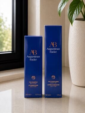 $134 New Augustinus Bader Shampoo & Conditioner TFC8 Bundle 200ml + 150ml Sealed